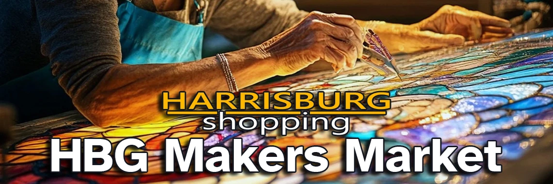 Artisans crafting handmade goods at Harrisburg Makers Market